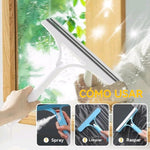 Escobilla Multiusos con Spray Integrado – Limpia y Seca sin Rayas