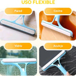 Escobilla Multiusos con Spray Integrado – Limpia y Seca sin Rayas