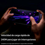 Soporte de Carga 240W con Cable 90° y Rotación 360°