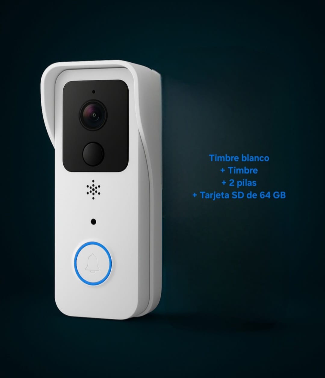 🚪 RexBell Pro™ – Timbre Inteligente con Cámara WiFi 1080P