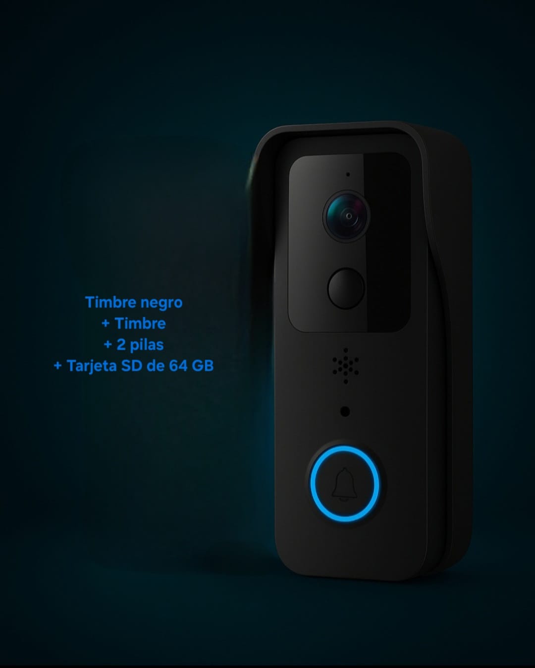 🚪 RexBell Pro™ – Timbre Inteligente con Cámara WiFi 1080P