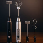 ☕Frother Eléctrico Portátil USB — Licuados Rápidos Sin complicaciones