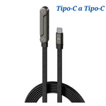 Soporte de Carga 240W con Cable 90° y Rotación 360°